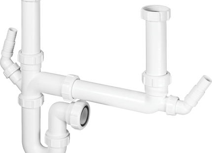 McAlpine SK2A Standard Double Bowl Kit with 2 Nozzles