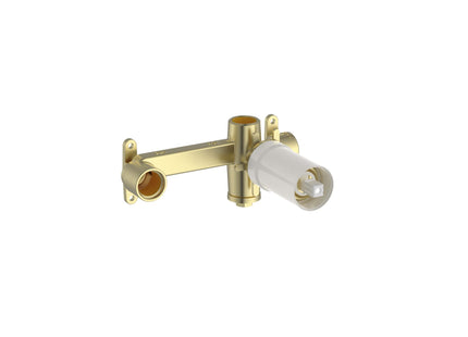 Roca Nu Bsn Conc 2-Point Body Faucet White - A5E3502P30 - Perfect for Modern Bathrooms