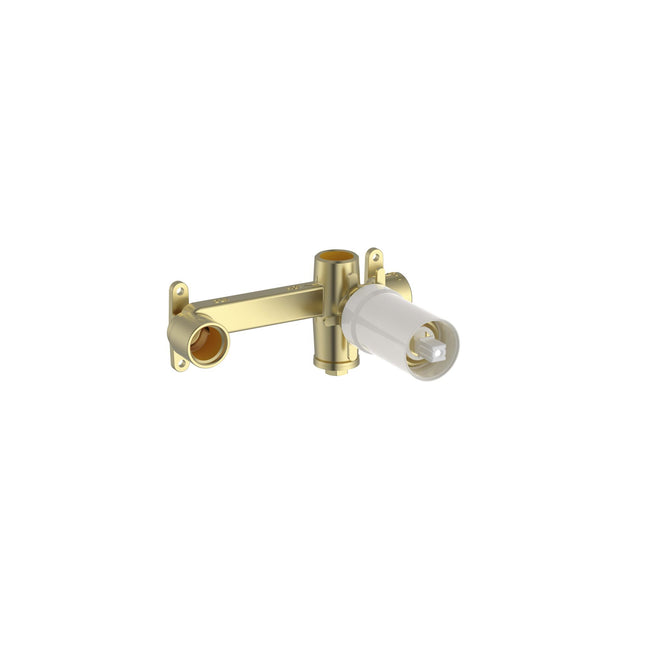 Roca Nu Bsn Conc 2-Point Body Faucet White - A5E3502P30 - Perfect for Modern Bathrooms