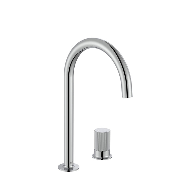 Roca Nu 2-H Basin W/O P/U Chrome - A5A3D3FC00 - Stylish Bathroom Solution