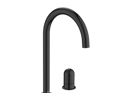 Roca Nu 2-H Basin Wo Pu Titanium Black - A5A3W3FCN0 - Perfect for Modern Spaces