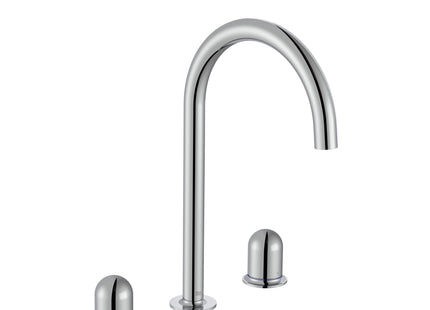 Roca Nu 2Hd 3-H Basin Mixer Tap W/O P/U - A5A3V3FC00
