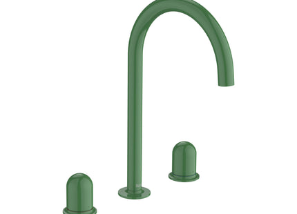 Roca Nu 2Hd 3-H Basin Mixer Without Plug Green - A5A3V3FP20