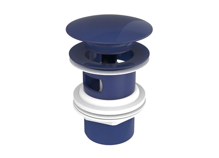 Roca Nu Click Clack Waste Blue - A5054015P0 - Ideal for Bathroom Sinks