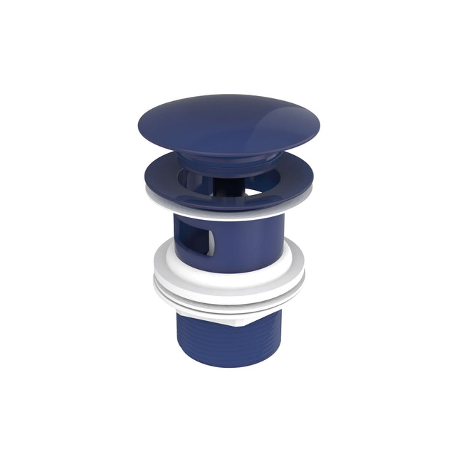 Roca Nu Click Clack Waste Blue - A5054015P0 - Ideal for Bathroom Sinks