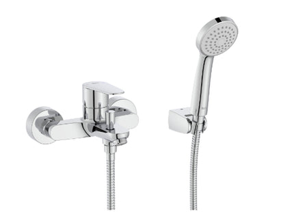 Roca Victoria Wall Mounted BSM With Accessories - A5A014FC00 - Chrome Bath Tap