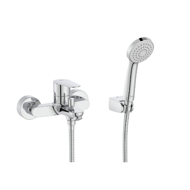 Roca Victoria Wall Mounted BSM With Accessories - A5A014FC00 - Chrome Bath Tap