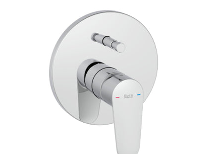 Roca Victoria Built In 2 Way Bath/Shower - Chrome - A5A064FC00 - Perfect for Bathing and Showering