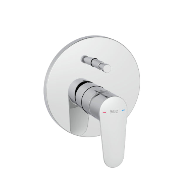 Roca Victoria Built In 2 Way Bath/Shower - Chrome - A5A064FC00 - Perfect for Bathing and Showering