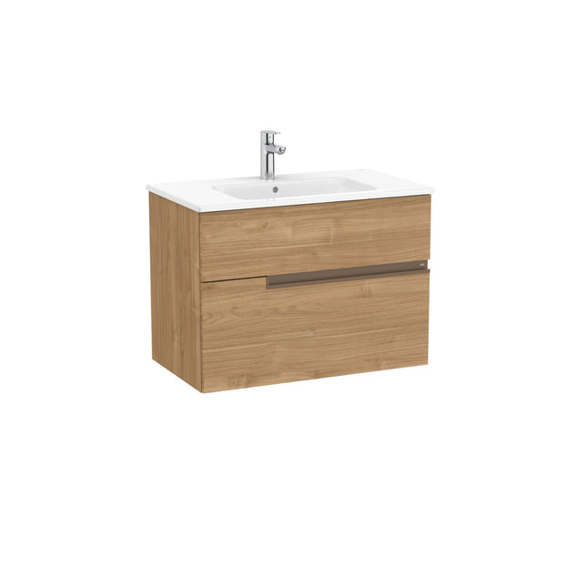 Roca Victoria-N 2 Drw Unit 800x460mm - A857922517 - Stylish Bathroom Storage