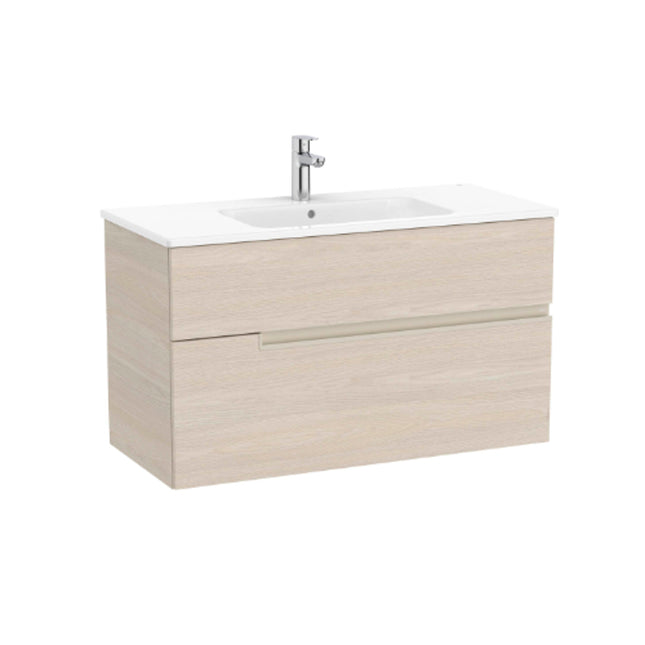 Roca Victoria-N 2 Drw Unit 1000x460mm - A857923541 - Stylish Bathroom Storage
