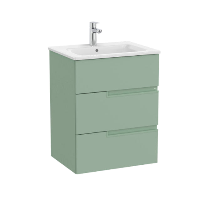 Roca Roca Victoria-N(New) 3 Drw Unit 600x460mm - A857924564 - Stylish Bathroom Storage