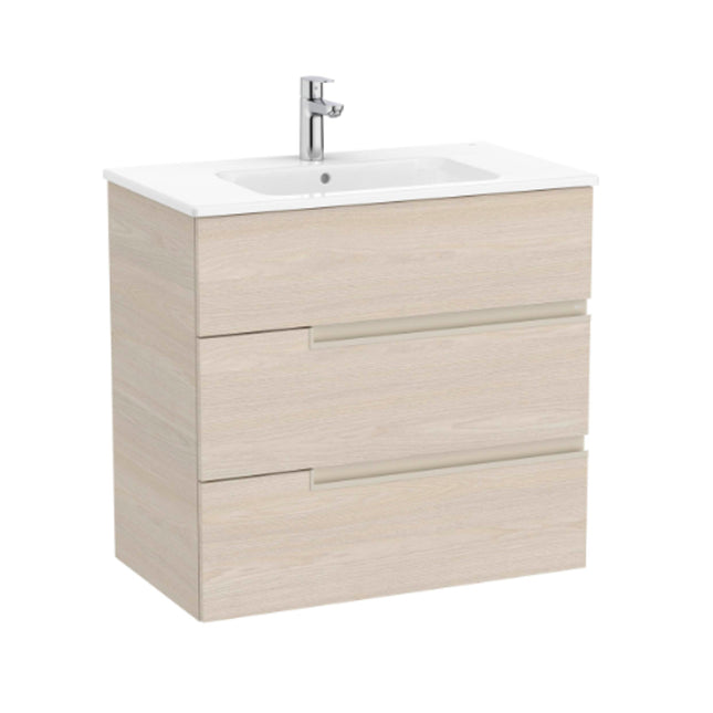Roca Victoria-N 3 Drawer Unit 800x460mm - A857938541 - Perfect for Bathroom Storage
