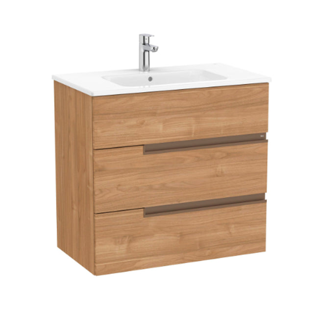 Roca Victoria-N(New) 3 Drw Unit 800x460mm - A857938517 - Perfect for Bathroom Storage