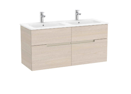 Roca Roca Victoria-N(New) LH 2 Drw Unit 600x460mm - A857920541 - Perfect for Bathroom