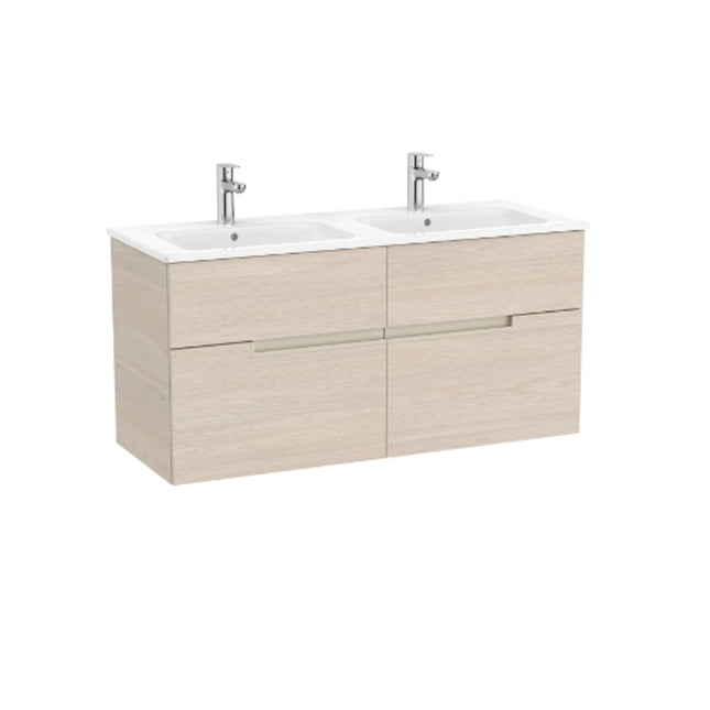 Roca Roca Victoria-N(New) LH 2 Drw Unit 600x460mm - A857920541 - Perfect for Bathroom