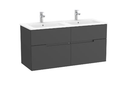 Roca Roca Victoria-N(New) LH 2 Drw Unit 600x460mm - A857920531 - Perfect for Stylish Bathrooms