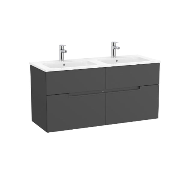 Roca Roca Victoria-N(New) LH 2 Drw Unit 600x460mm - A857920531 - Perfect for Stylish Bathrooms