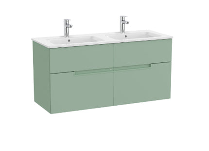 Roca Roca Victoria-N(New) LH 2 Drw Unit 600x460mm - A857920564 - Stylish Bathroom Storage