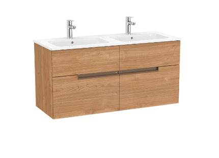 Roca Roca Victoria-N(New) LH 2 Drw Unit 600x460mm - A857920517 - Perfect for Stylish Bathrooms