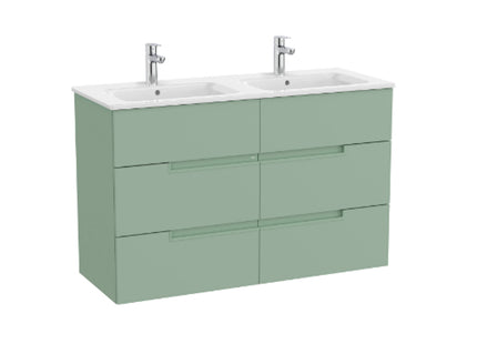 Roca Victoria-N LH 3 Drawer Unit 600x460mm - A857925564 - Perfect for Bathroom Storage
