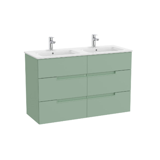 Roca Victoria-N LH 3 Drawer Unit 600x460mm - A857925564 - Perfect for Bathroom Storage