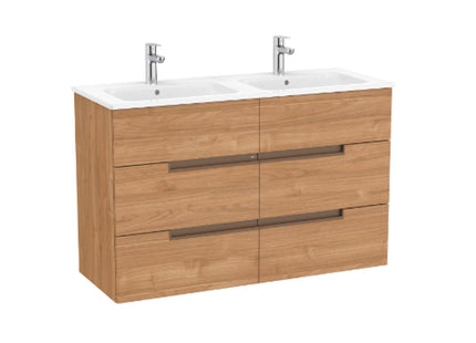 Roca Roca Victoria-N(New) LH 3 Drw Unit 600x460mm - A857925517 - Perfect for Bathroom Organization