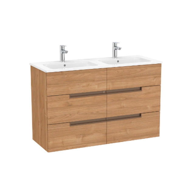 Roca Roca Victoria-N(New) LH 3 Drw Unit 600x460mm - A857925517 - Perfect for Bathroom Organization