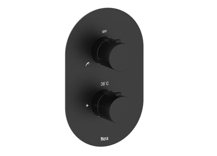Splash-T Built In 2 Way Thermostatic Shower Mixer - TN50202200000001 - Perfect for Your Bathroom