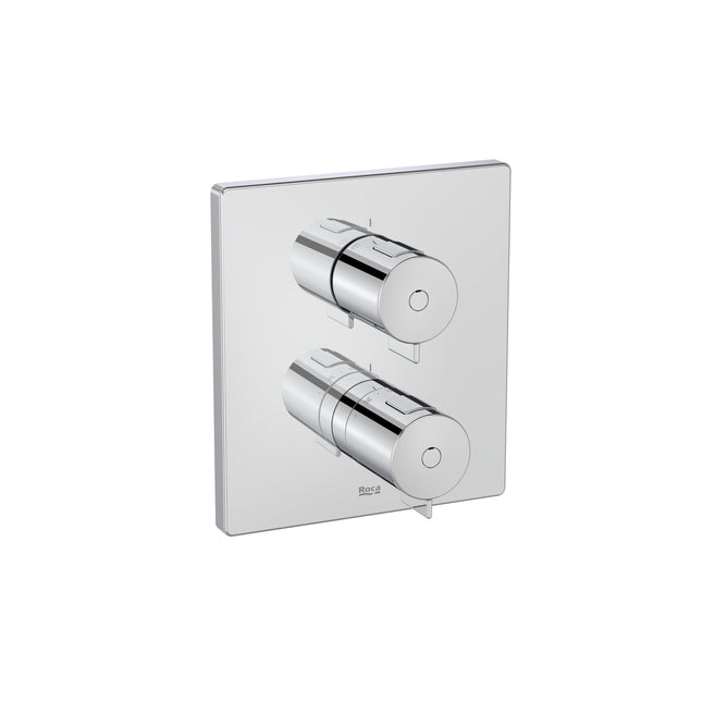 T-500 Square Bath-Shower Mixer, 2 Outlet, Chrome - A5A0D18C00