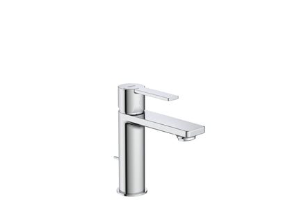 Roca Targa Basin Mixer With Pop-Up Waste - S-Size, Chrome
