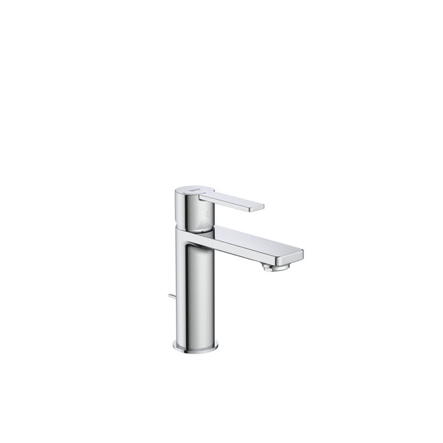 Roca Targa Basin Mixer With Pop-Up Waste - S-Size, Chrome