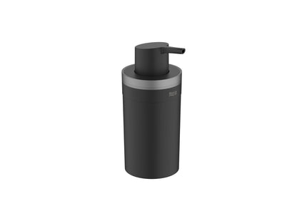Roca Victoria Square Over Countertop Soap Dispenser - M/Black - Stylish Bathroom Accessory