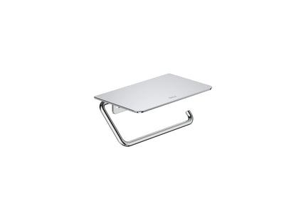 Roca Victoria Square Toilet Roll Holder, Chrome - A817889C00 - Perfect for Your Bathroom