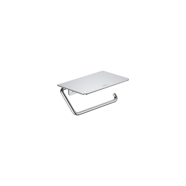 Roca Victoria Square Toilet Roll Holder, Chrome - A817889C00 - Perfect for Your Bathroom