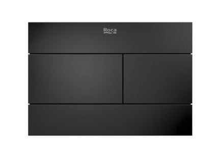 Roca Duplo-S Ps2 Flush Plate Titanium Black - A8902243CN - Modern Bathroom Accessory