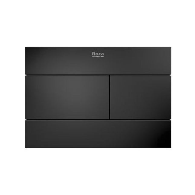 Roca Duplo-S Ps2 Flush Plate Titanium Black - A8902243CN - Modern Bathroom Accessory