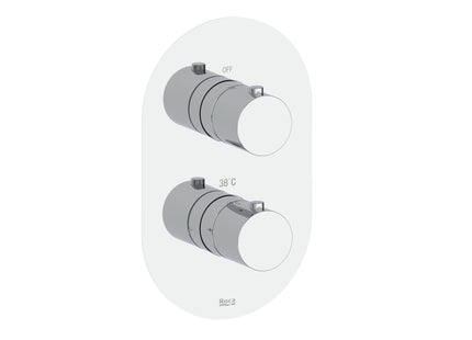 Splash-T Built-In Thermostatic Shower - Chrome, 1 Outlet - TN50202700000000
