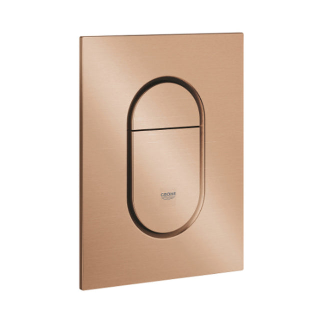 Grohe Arena Cosmo Small Flush Plate Brushed Warm Sunset - 37624DL0
