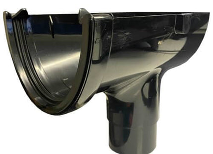 FloPlast Hi-Cap Stopend Outlet 68mm Black - 458347