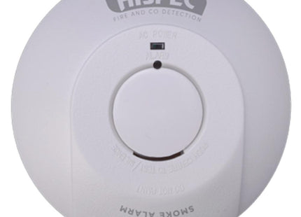 Hi-Spec Hssa-Pe-Ff Fast Fix Base Photoelectric Smoke Alarm With Built In Test Button