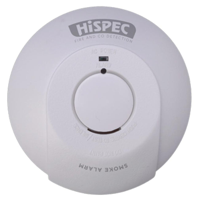 Hi-Spec Hssa-Pe-Ff Fast Fix Base Photoelectric Smoke Alarm With Built In Test Button