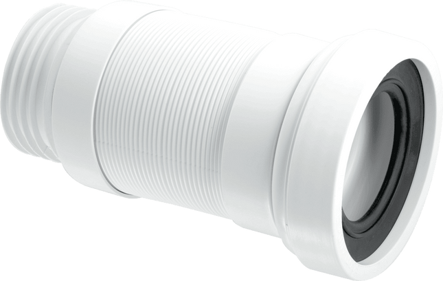 McAlpine WC-F26S 97-107mm Inlet x 3½"/90mm Outlet Flexible WC Connector