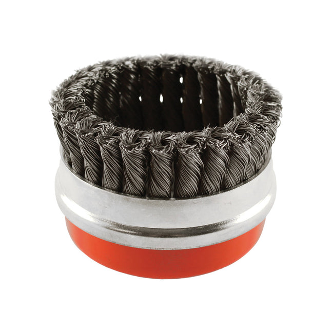 Abracs Wire Brush Twist Knot Cup - 95mm x M14 (Box of 5)