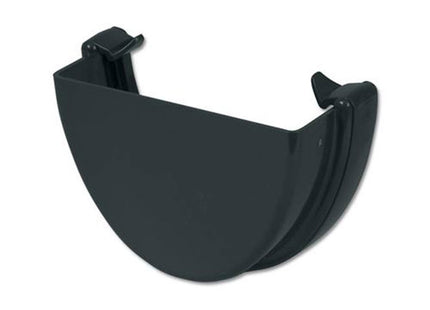 FloPlast Hi-Cap External Stop End Anthracite - 458745