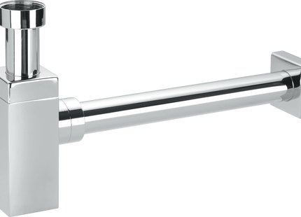 McAlpine CA32SQUK-CB Chrome Plated Brass Basin Kit with Square Bottle Trap