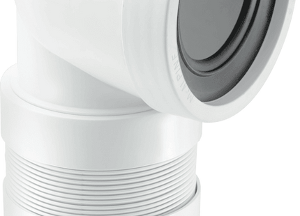 McAlpine WC-CON8F18 90° Flexible WC Connector