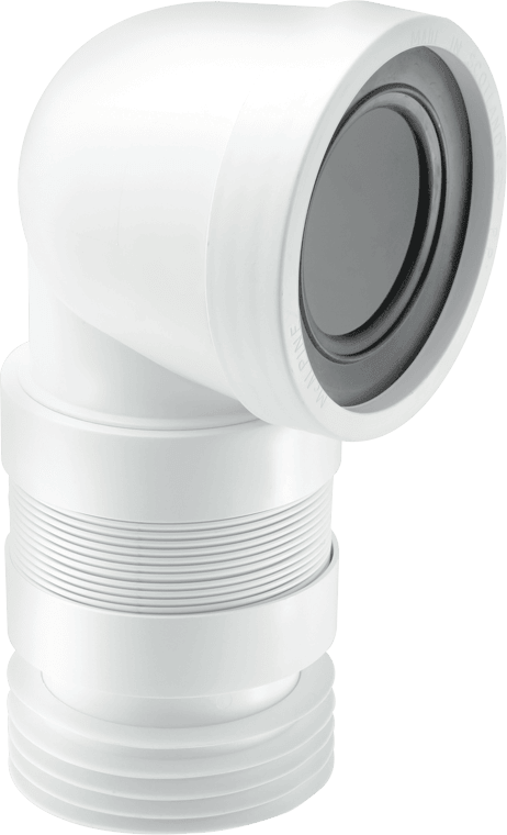 McAlpine WC-CON8F18 90° Flexible WC Connector
