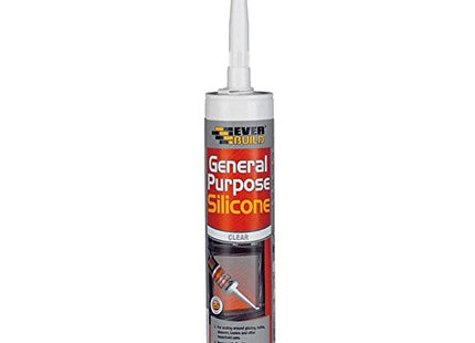Everbuild General Purpose Silicone Clear 280Ml