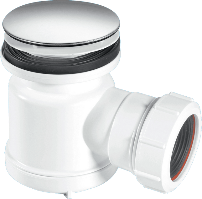 McAlpine STW3-M 19mm Water Seal Shower Trap with Universal Outlet